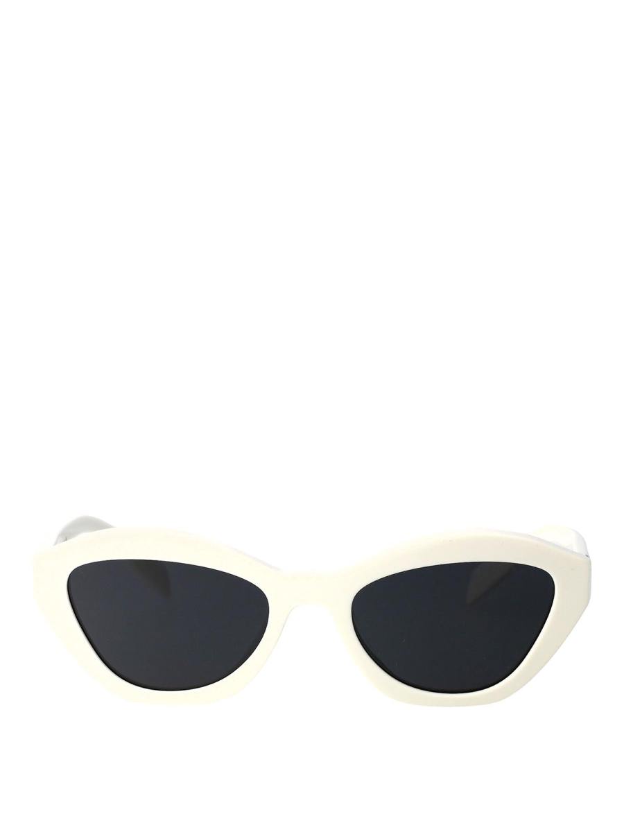 Prada Lunettes De Soleil - Blanc
