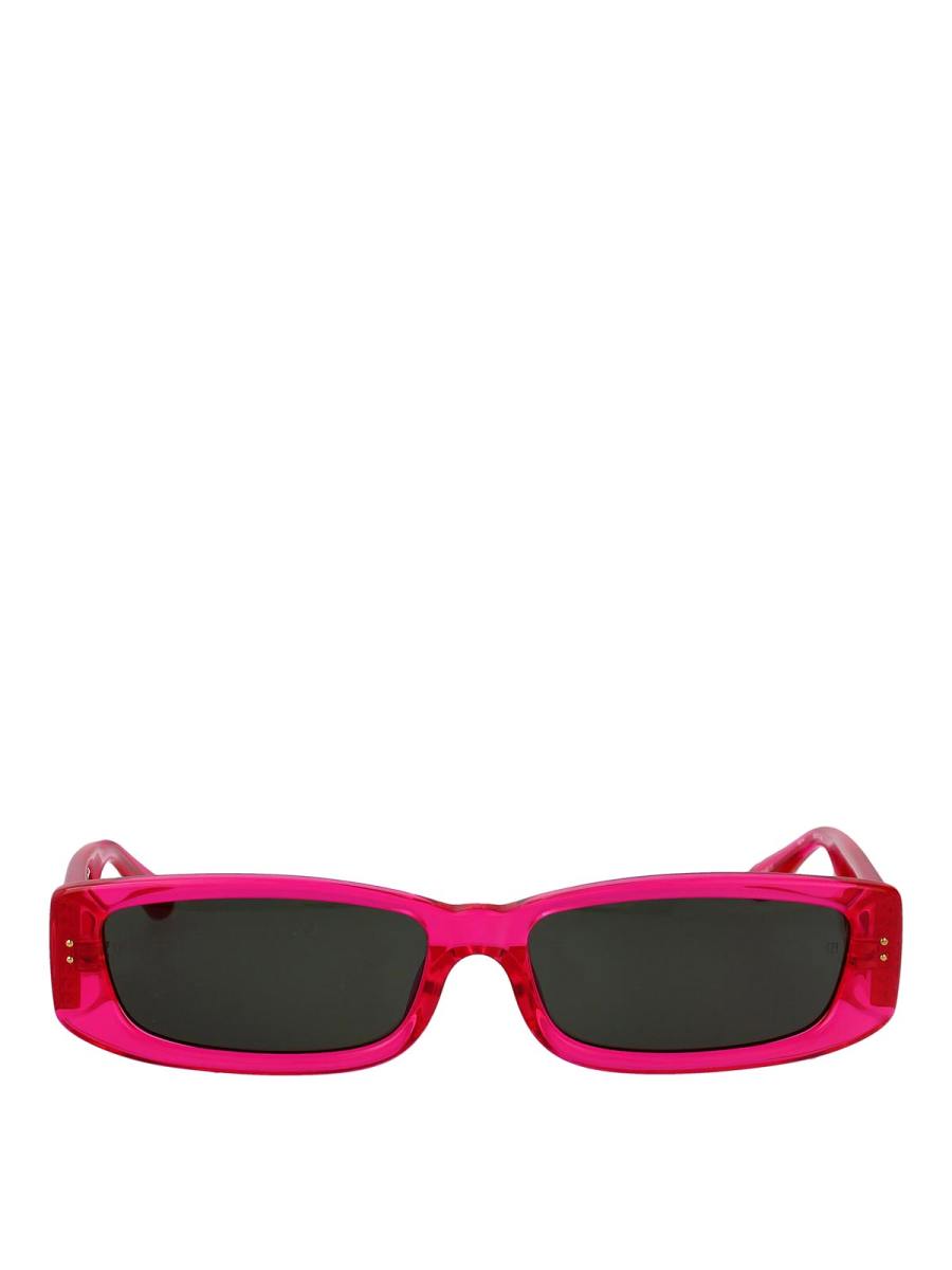Linda Farrow Lunettes De Soleil - Couleur Chair