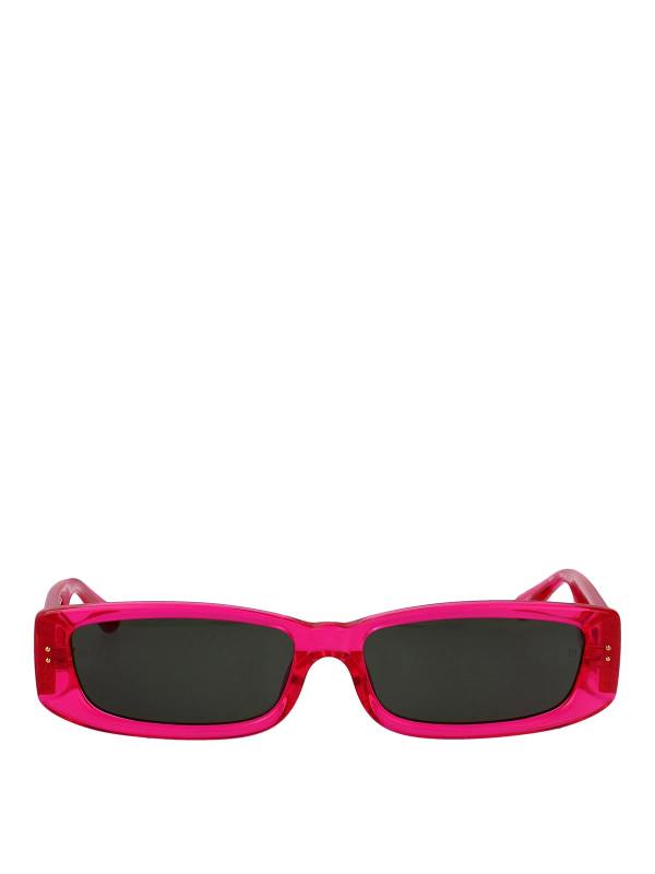 Linda Farrow Lunettes De Soleil - Couleur Chair