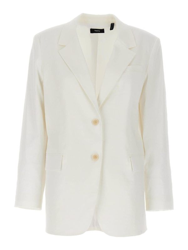 Theory Blazer - Blanc