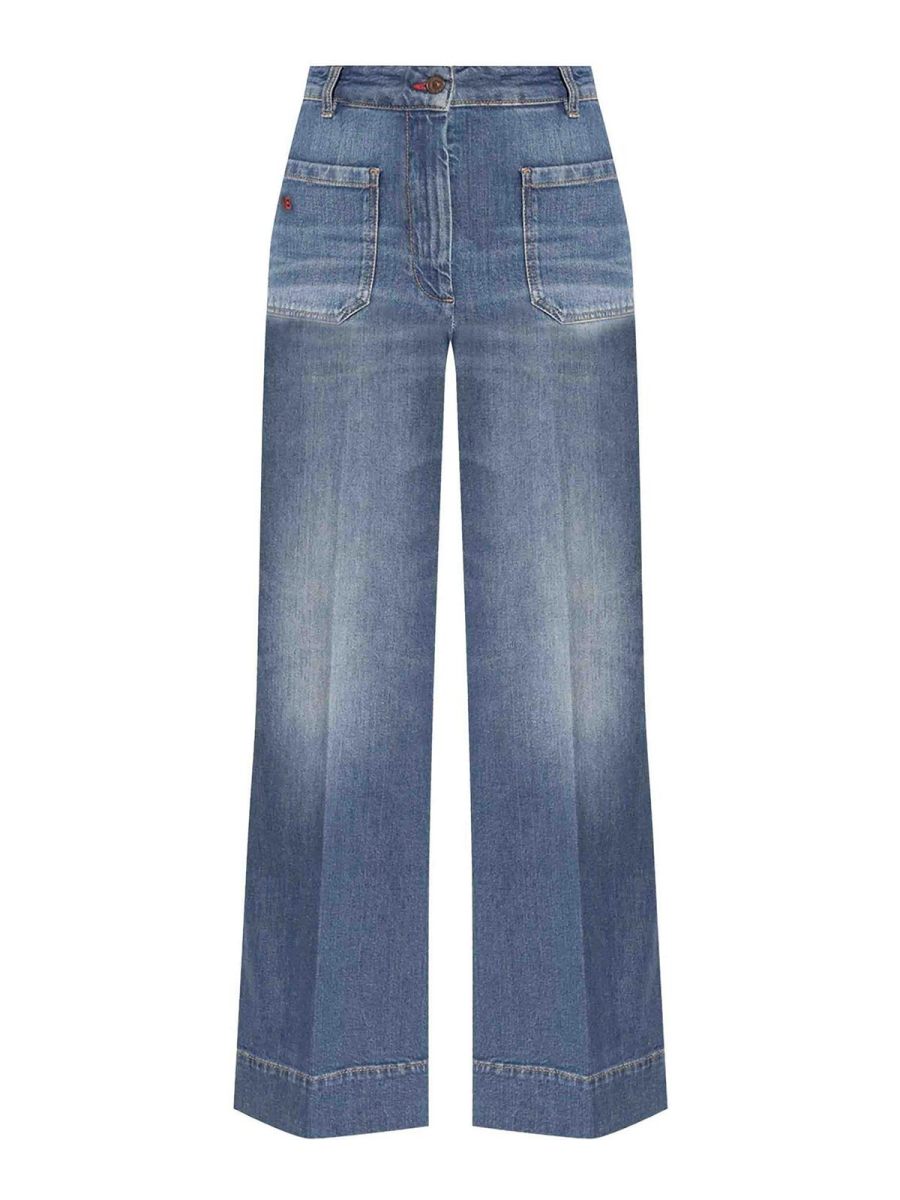 Victoria Beckham Jean Bootcut - Délavé