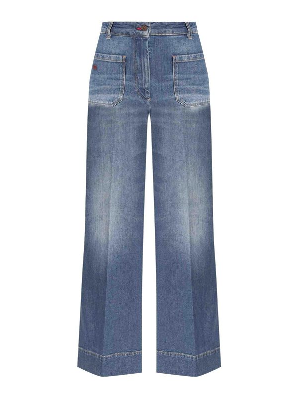 Victoria Beckham Jean Bootcut - Délavé