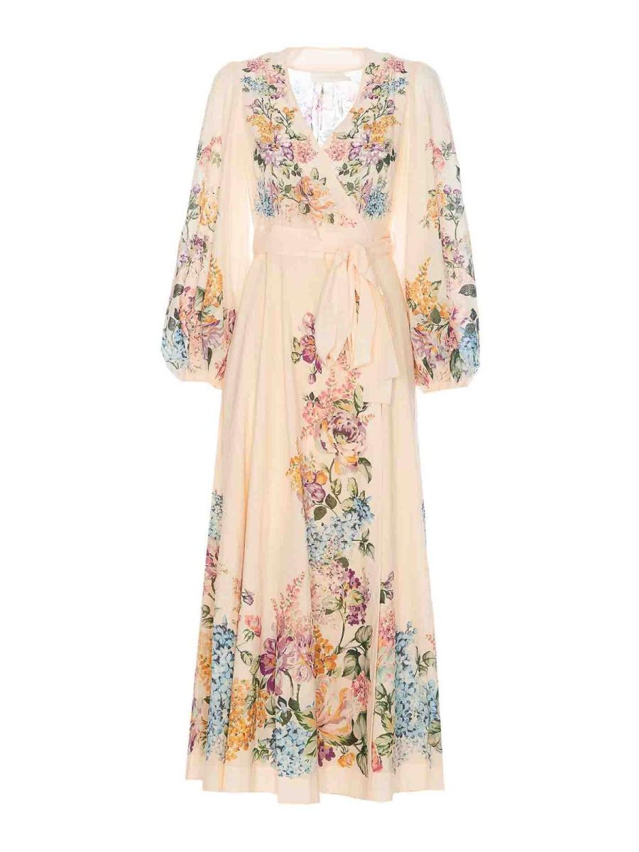 Zimmermann Robe Au Genou - Multicolore