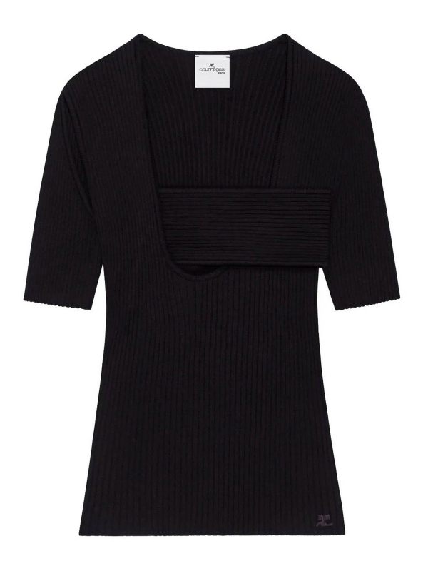 Courreges Top - Noir