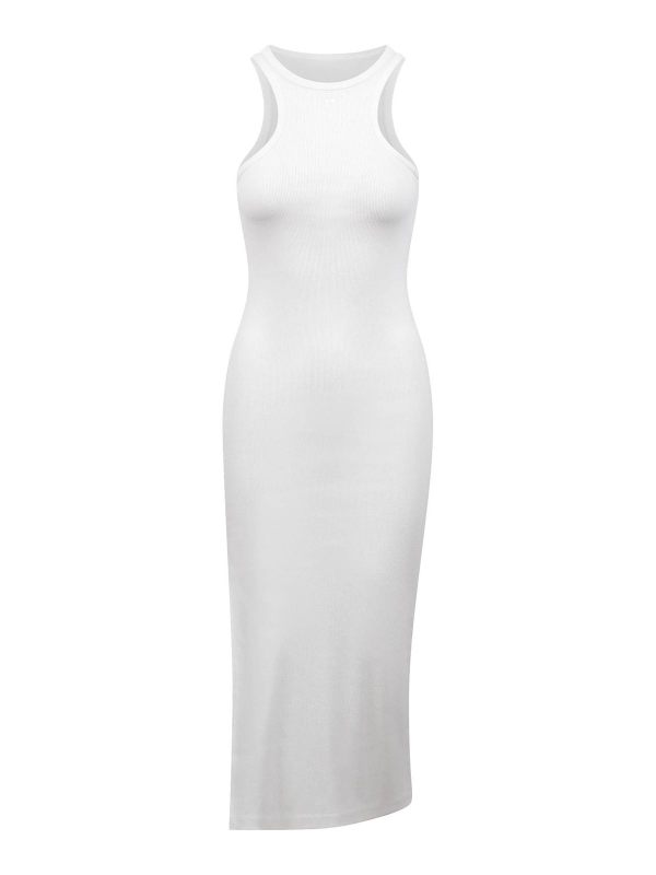 Courreges Maxi Robe - Blanc