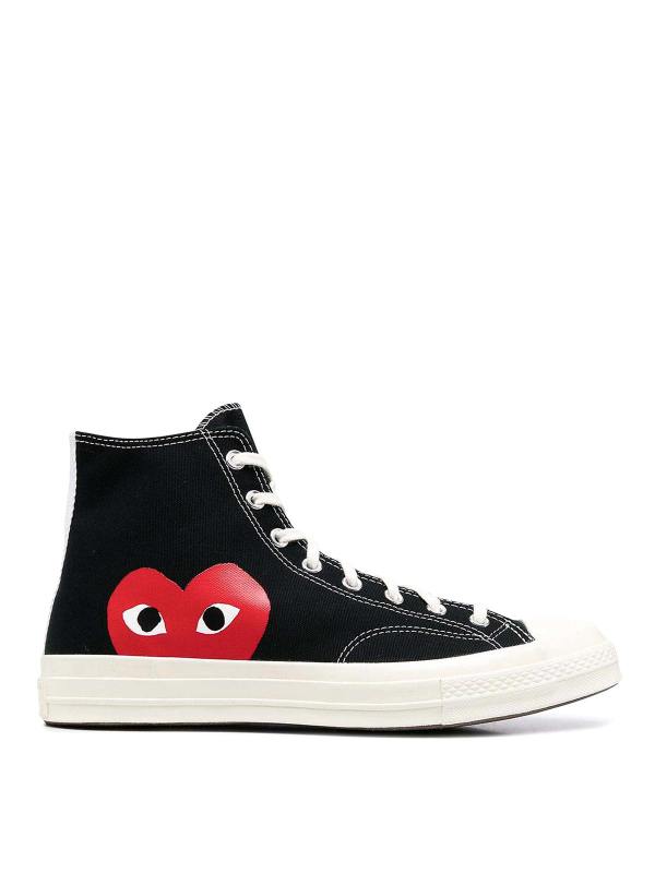 Comme Des Garcons Baskets - Noir