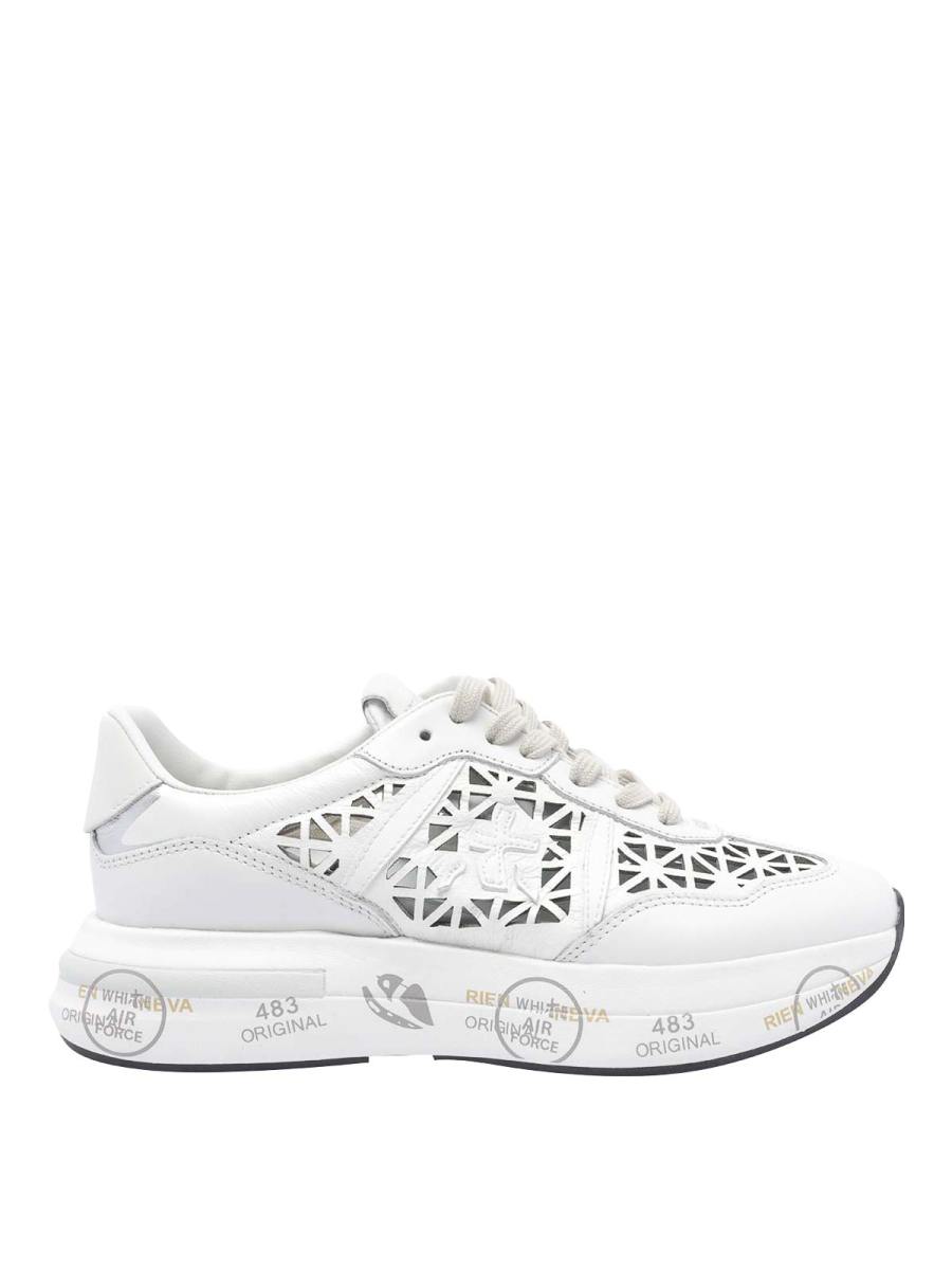 Premiata Baskets - Blanc