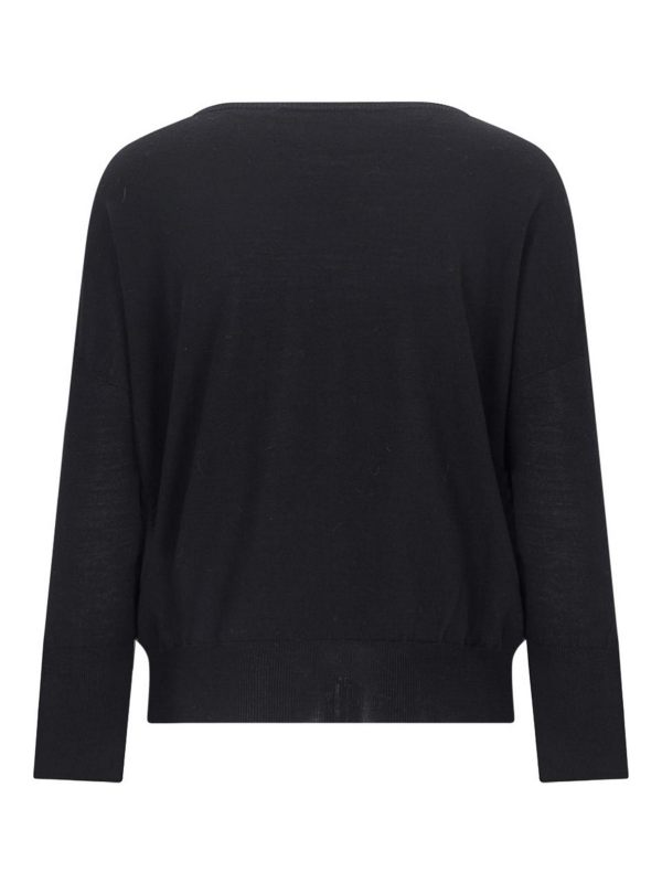 Zanone Pull Col Bateau - Noir
