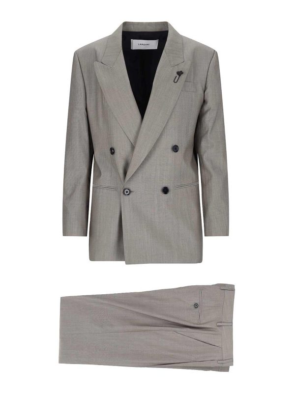 Lardini Costume De Cérémonie - Gris