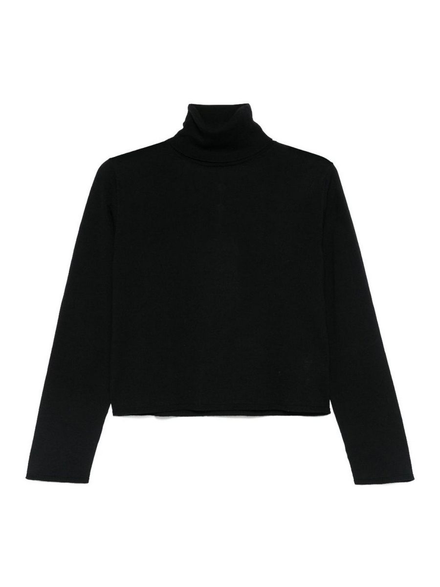 MM6 Maison Margiela Pull Col Rond - Noir