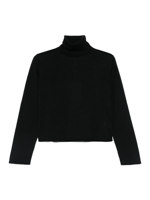MM6 Maison Margiela Pull Col Rond - Noir