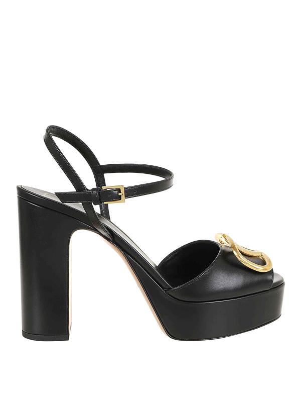 Valentino Garavani Sandales - Noir