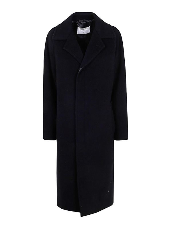 Filippa K Manteau Au Genou - Noir