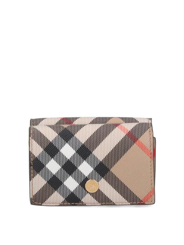 Burberry Portefeuilles - Check