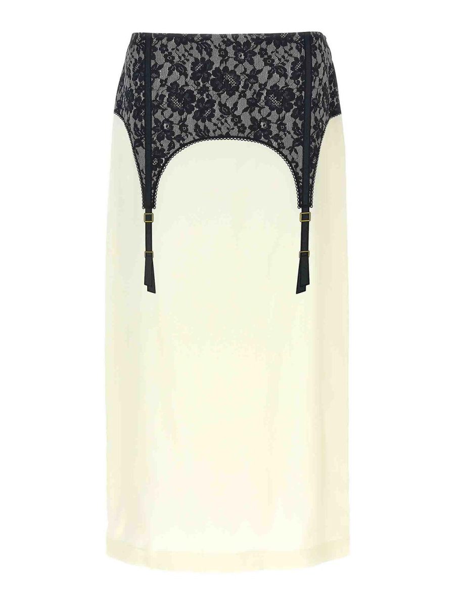 Moschino Jupe Midi - Blanc