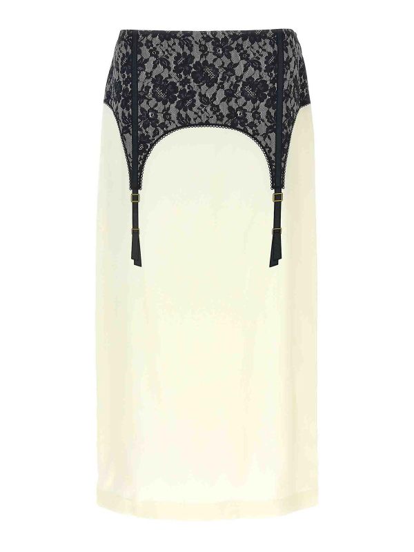 Moschino Jupe Midi - Blanc