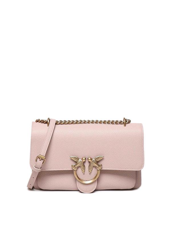 Pinko Sac Bandoulière - Rose Clair