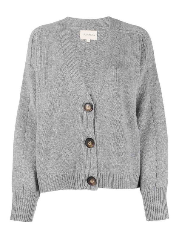 Loulou Studio Cardigan - Gris