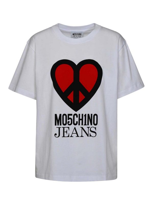 Moschino T-Shirt - Blanc