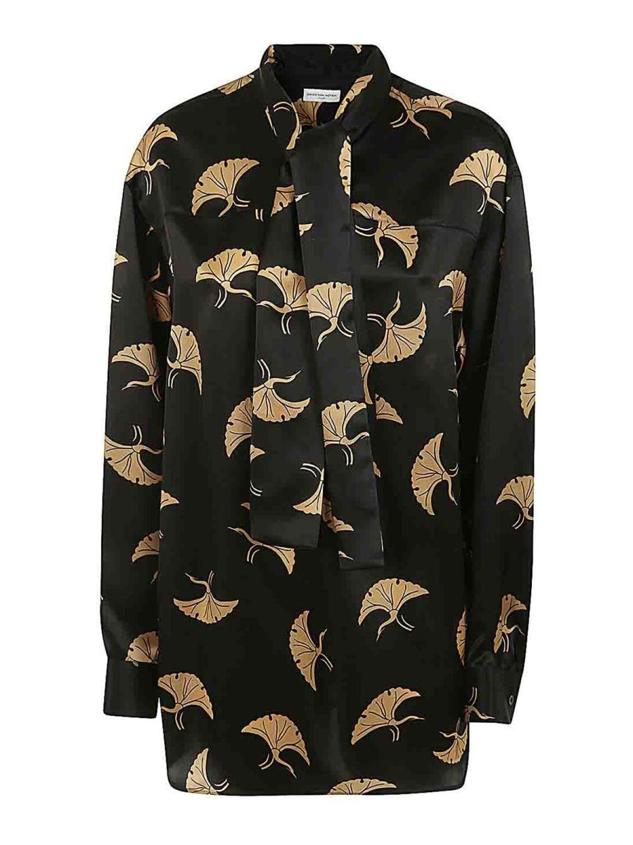 Dries Van Noten Chemise - Noir