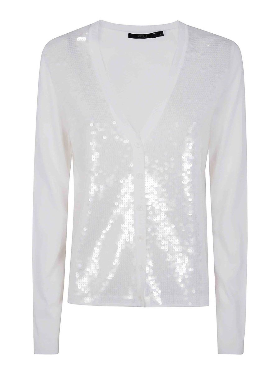 Seventy Cardigan - Blanc