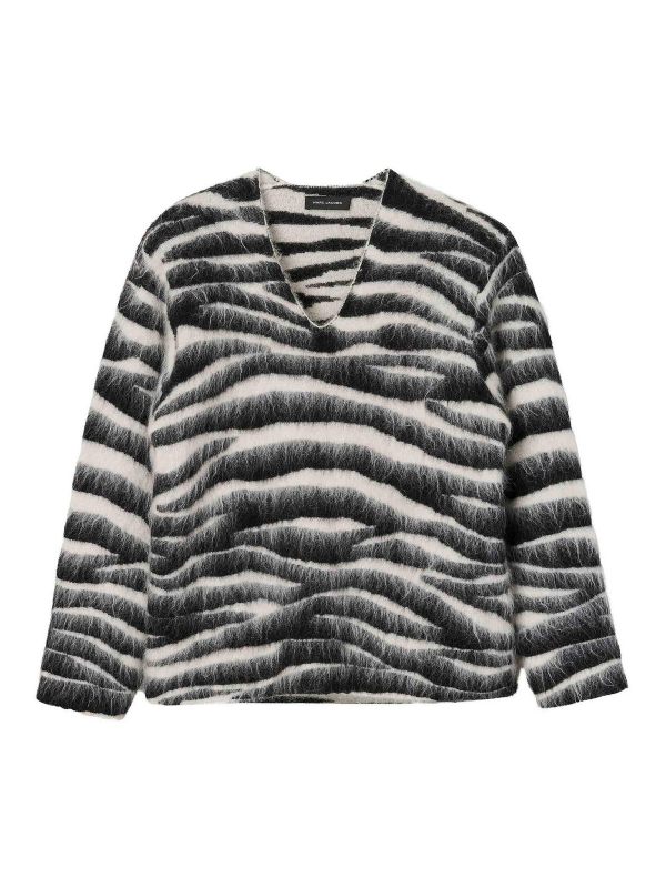 Marc Jacobs Pull Col Bateau - Noir