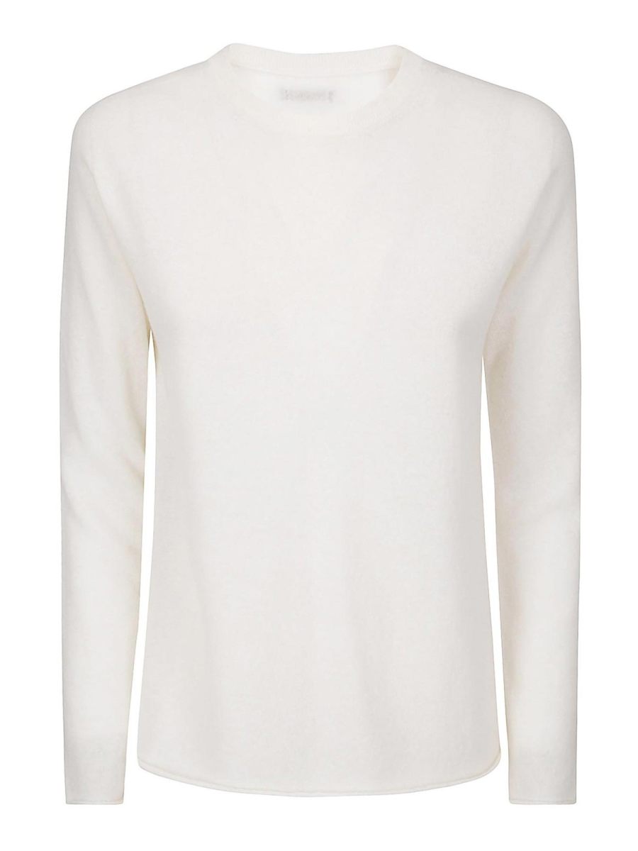 Archiviob Pull Col Rond - Blanc