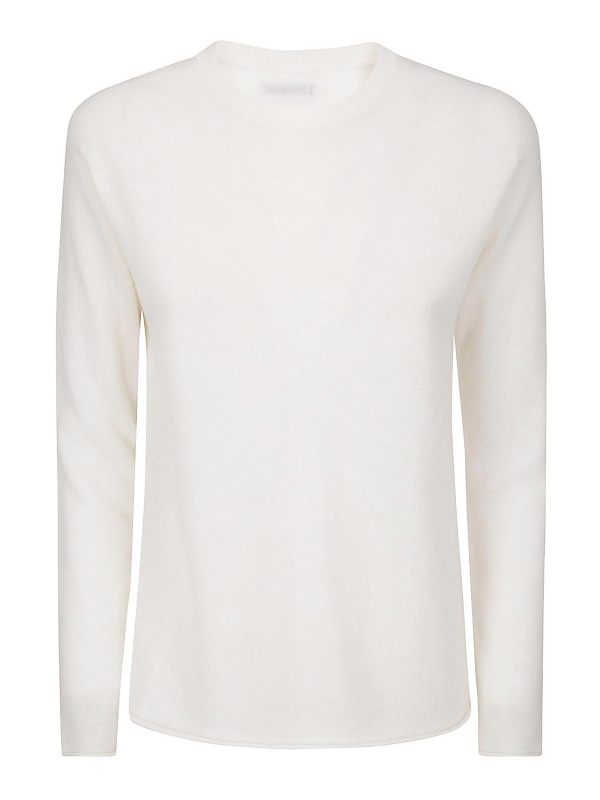 Archiviob Pull Col Rond - Blanc