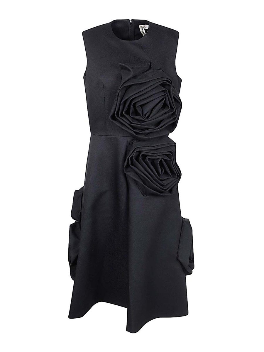 Comme Des Garcons Maxi Robe - Noir