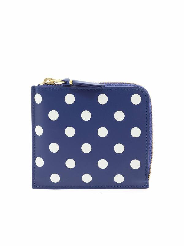 Comme Des Garçons Wallet Portefeuilles - Bleu
