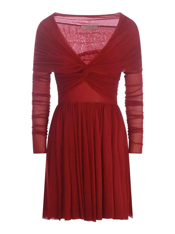 Philosophy di Lorenzo Serafini Robe Courte - Rouge