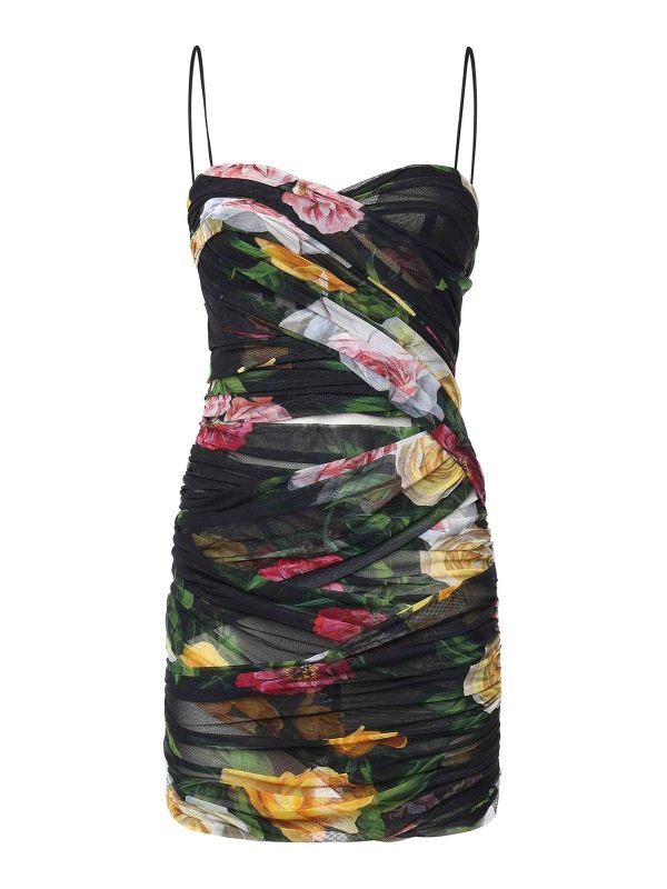 Dolce & Gabbana Robe Courte - Multicolore