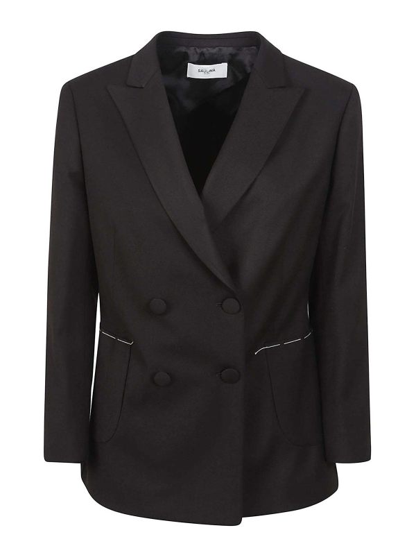 Saulina Blazer - Noir