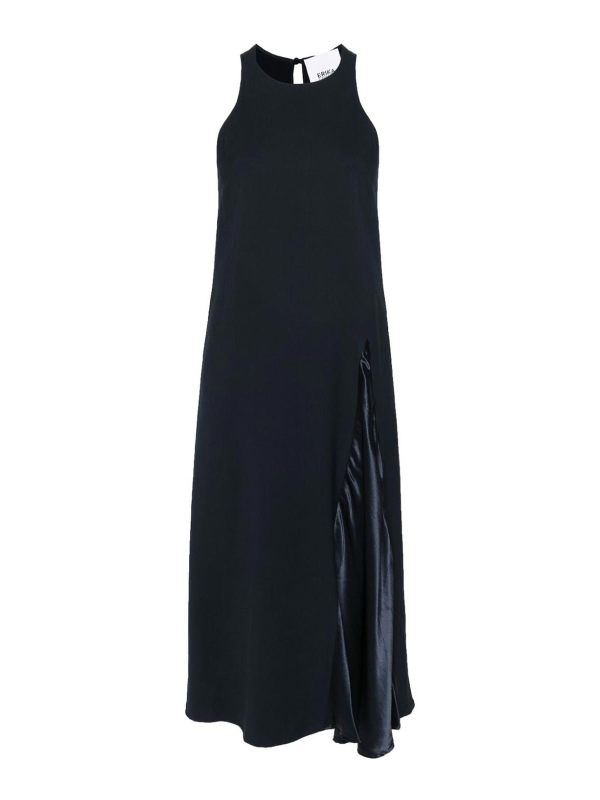 Erika Cavallini Robe Au Genou - Bleu
