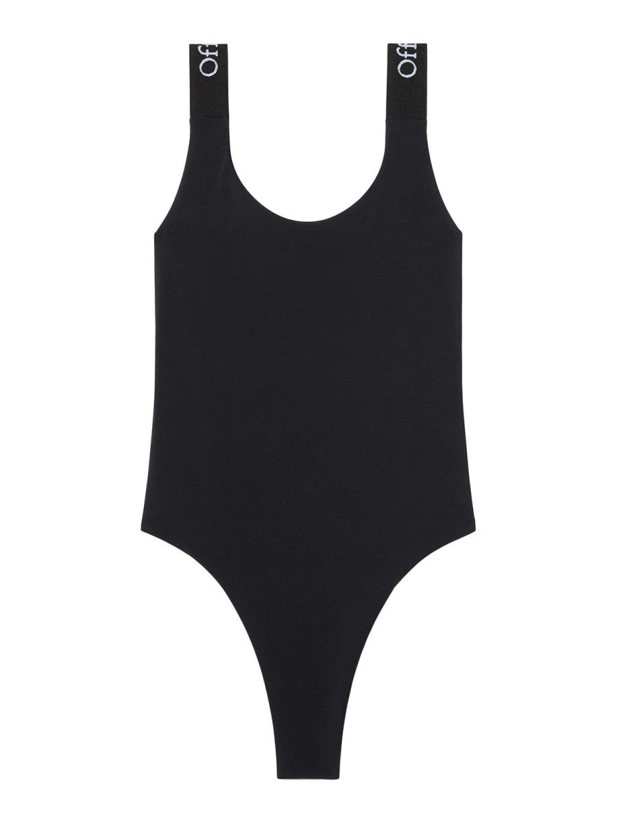 Off-White Short De Bain - Noir