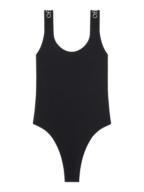 Off-White Short De Bain - Noir