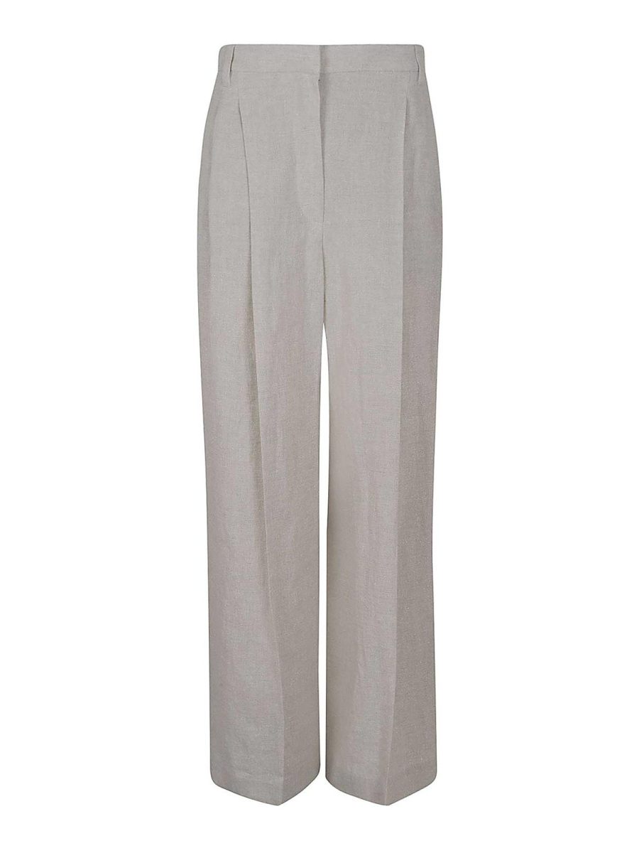 Brunello Cucinelli Pantalons Décontractés - Beige