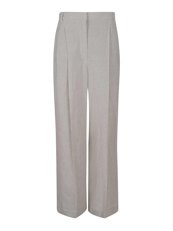 Brunello Cucinelli Pantalons Décontractés - Beige