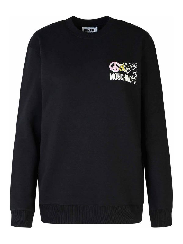 Moschino Jeans Sweat-Shirts - Noir