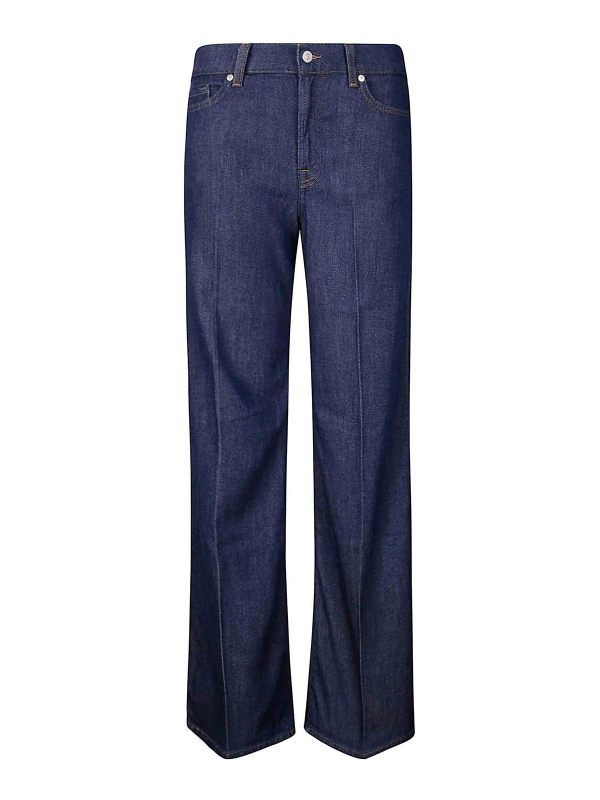 7 For All Mankind Jean Bootcut - Bleu