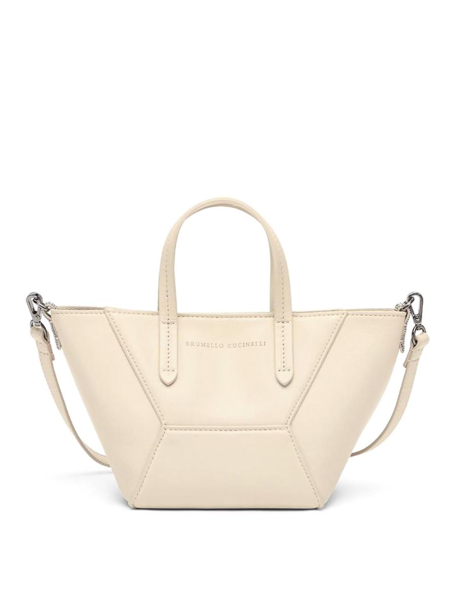 Brunello Cucinelli Sac Bandoulière - Beig