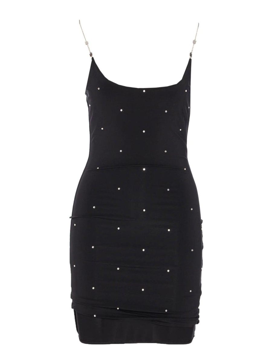 Amiri Robe Courte - Noir