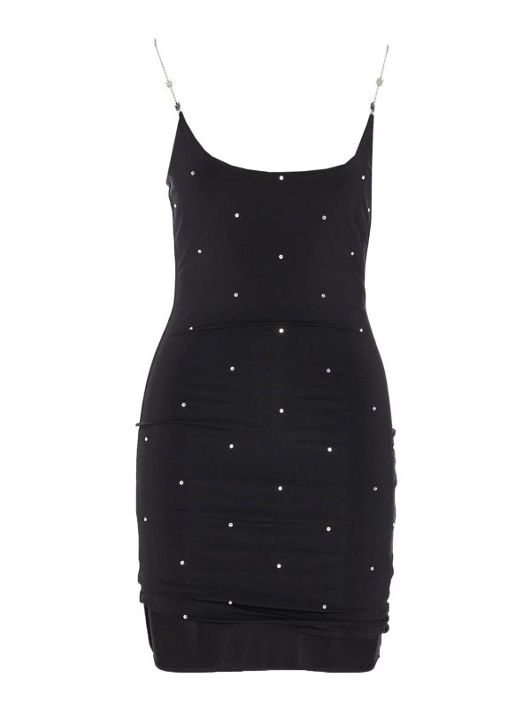 Amiri Robe Courte - Noir