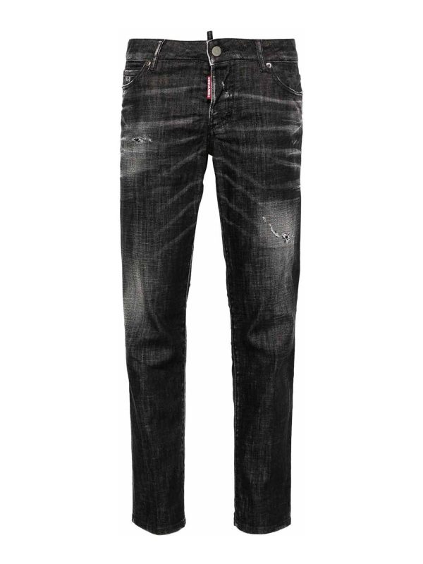 Dsquared2 Jean Droit - Noir