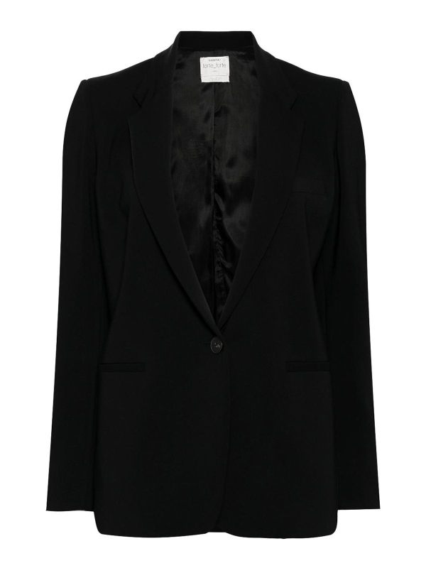 Forte Forte Veste Casual - Noir