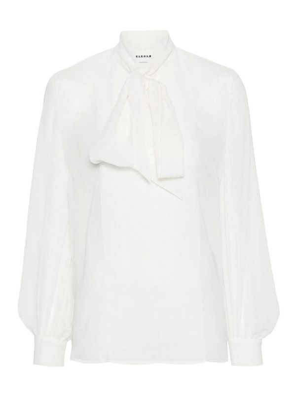 P. A.R. O.S. H. Blouse - Blanc