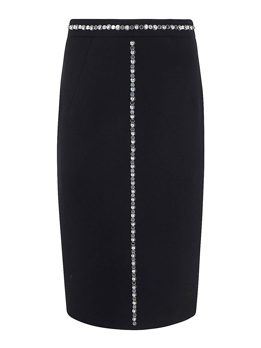 N°21 Jupe Midi - Noir