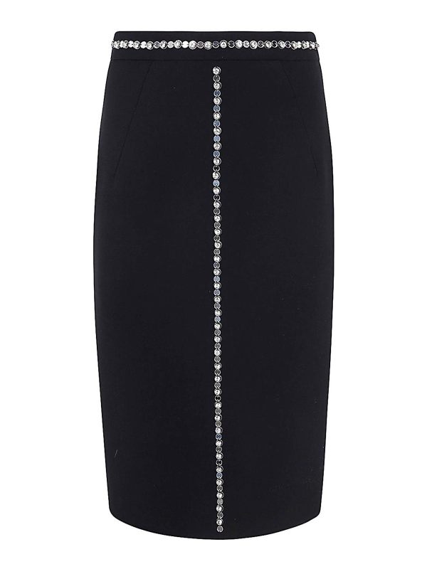 N°21 Jupe Midi - Noir