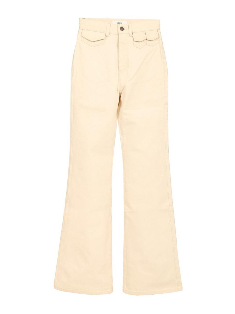 Chloe' Jean Bootcut - Blanc
