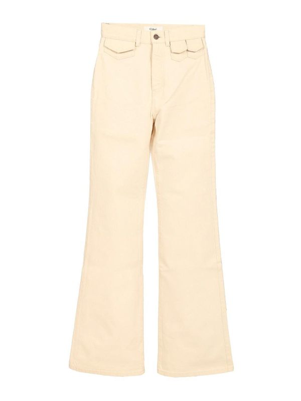 Chloe' Jean Bootcut - Blanc